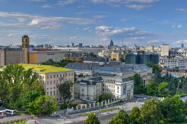 Панорамный Вид Центр Москвы России — стоковое фото