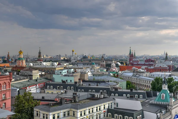 Aussicht Auf Moskau Der Blick Von Der Aussichtsplattform Des Ladens — Stockfoto