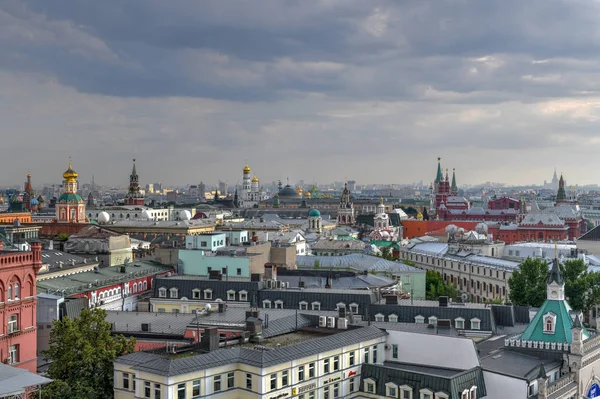 Panorama Moscow View Observation Deck Store Detsky Mir — Stock Photo, Image