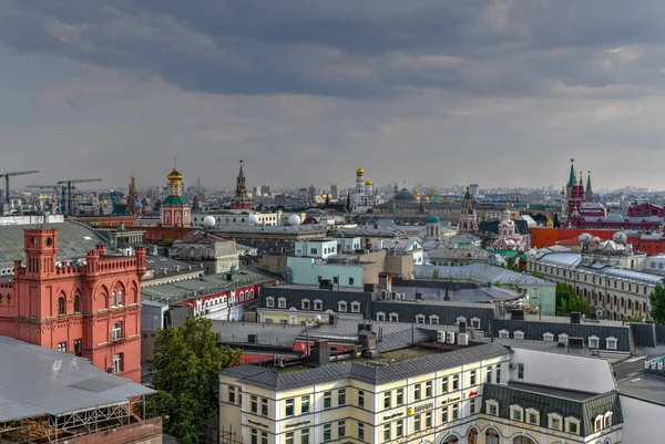 Aussicht Auf Moskau Der Blick Von Der Aussichtsplattform Des Ladens — Stockfoto