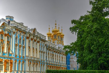 Görkemli Catherine Palace St. selo (Puşkin), St Petersburg, Rusya Federasyonu.