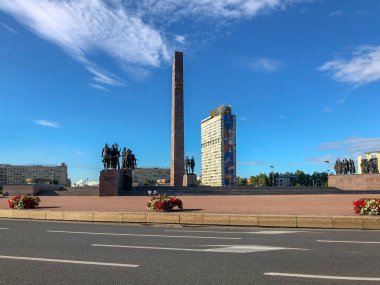 Saint Petersburg, Rusya'nın Leningrad kahramanca savunucuları için anıt