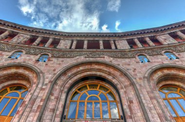 Cumhuriyet Meydanı, Erivan, Ermenistan'ın başkenti Merkez kasaba meydanında.