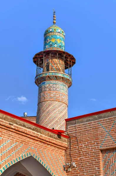 Błękitny Meczet Erywaniu Armenia Meczet Założony 1765 Rekonstruowany Między 1996 — Zdjęcie stockowe