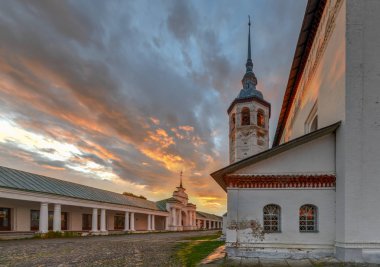 Our Lady of Suzdal Smolensk simgesini Kilisesi. Suzdal ünlü turistik ve Rusya'nın altın yüzük bir parçası olduğunu.