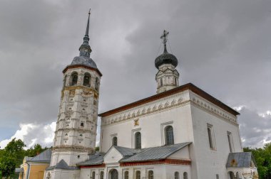 Our Lady of Suzdal Smolensk simgesini Kilisesi. Suzdal ünlü turistik ve Rusya'nın altın yüzük bir parçası olduğunu.