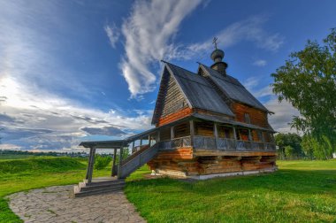 Kutsal bakire Meryem, katedral çan kulesi duyuru Kilisesi. Suzdal Kremlin