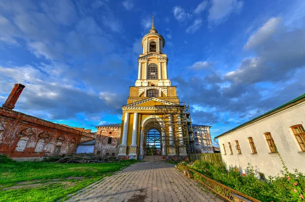 Saygıdeğer Çan Kulesi Prepodobenskaya Içinde Suzdal Vladimir Bölgesi Rusya Nın — Stok fotoğraf