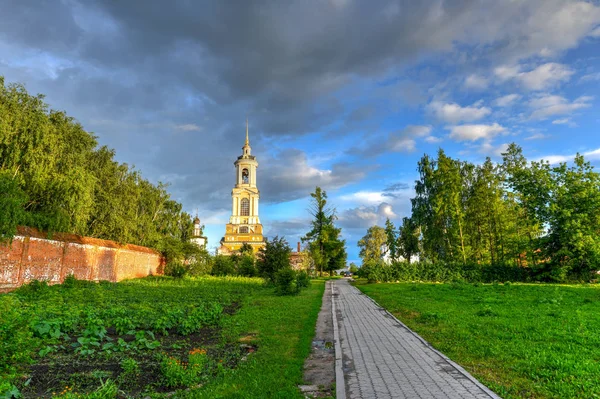 Ehrwürdiger Glockenturm Prepodobenskaya Susdal Gebiet Wladimir Goldener Ring Russlands — Stockfoto