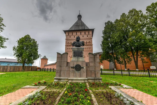 Suzdal Russie Juillet 2018 Monument Dmitri Pozharsky Suzdal Russie Long — Photo