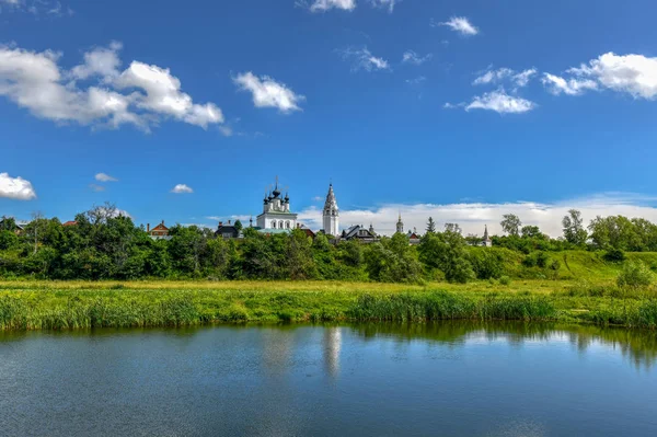 Monastero Alexander Suzdal Russia Nella Regione Vladimir Anello Oro Della — Foto Stock