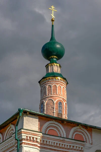 Церковь Святого Николая Летняя Церковь Юго Западной Части Суздальского Кремля — стоковое фото