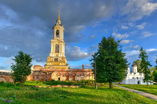 Suzdal Rusya Bornoz Rizopolozhenskiy Katedrali Birikimi Katedrali — Stok fotoğraf