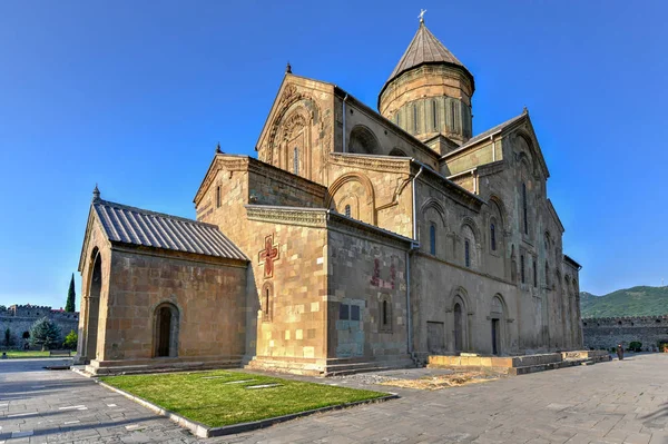 Svetitskhoveli katedrála - Mtskheta, Gruzie — Stock fotografie