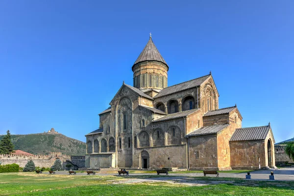(Inggris) Svetitskhoveli Cathedral Mtskheta, Georgia — Stok Foto