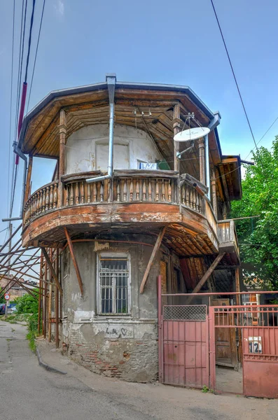 Oude stad Tbilisi - Georgië — Stockfoto