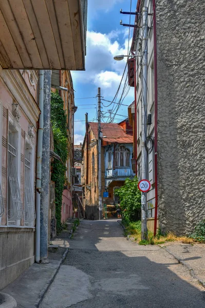 Starego miasta w Tbilisi - Gruzja — Zdjęcie stockowe