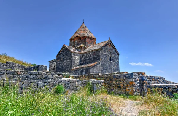 Gereja Sevanavank - Sevan, Armenia . — Stok Foto