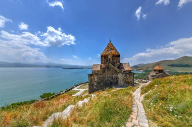Sevanavank Church - Sevan,  Armenia. clipart