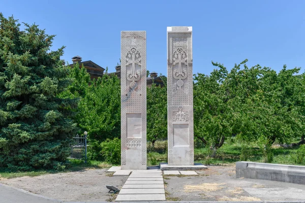 Kathedrale von Etschmiadzin - vagharshapat, armenien — Stockfoto