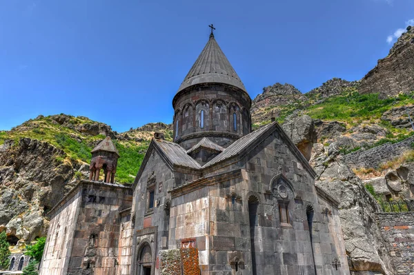 VergevorderdGeghard klooster - Goght, Armenia — Stockfoto