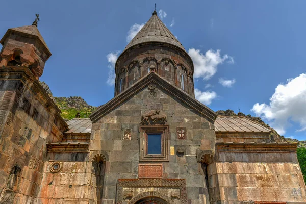 Klášter Geghard klášter - Goght, Arménie — Stock fotografie
