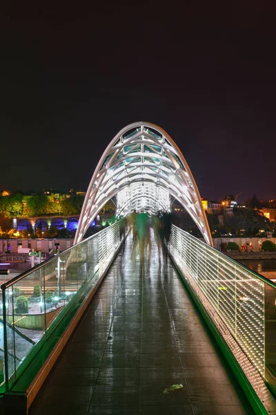 Most míru - Tbilisi, Gruzie — Stock fotografie
