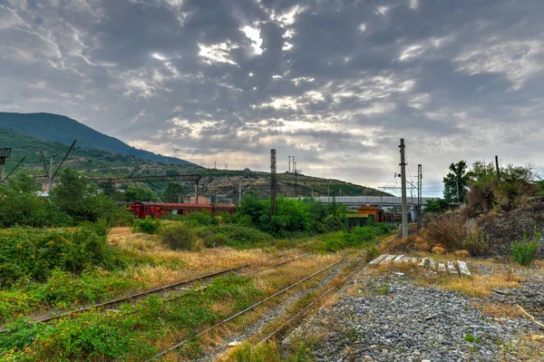 Old Railway-Gori, Gruzja — Zdjęcie stockowe