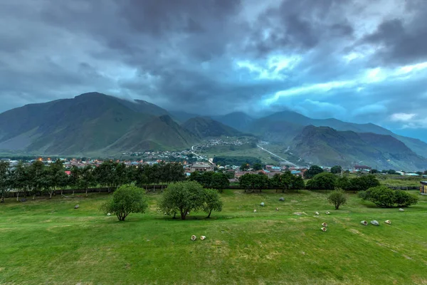 Paysage panoramique - Kazbegi, Géorgie — Photo