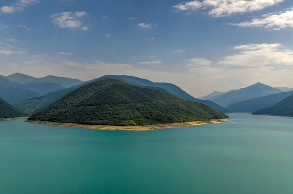 Lago Embalse de Zhinvali - Georgia — Foto de Stock