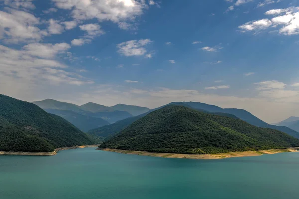 Lago Embalse de Zhinvali - Georgia — Foto de Stock