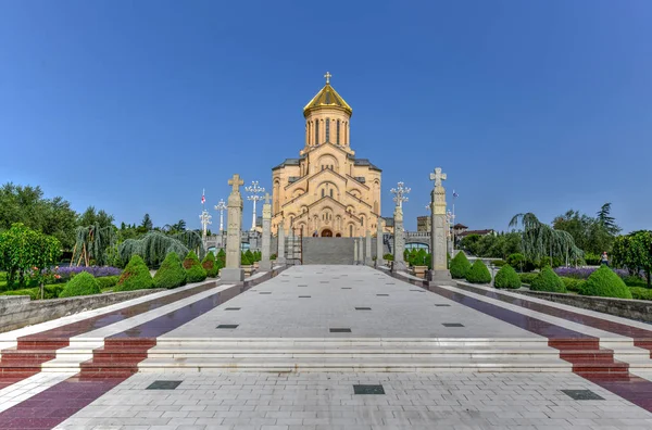 Собор Святой Троицы - Тбилиси, Грузия — стоковое фото