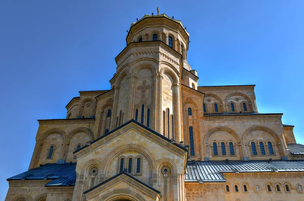 Heliga trefaldighetskyrkan - Tbilisi, Georgien — Stockfoto