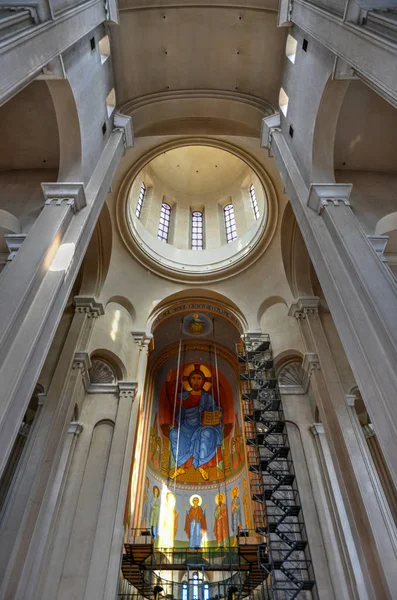 Holy Trinity Katedrali - Tiflis, Gürcistan — Stok fotoğraf