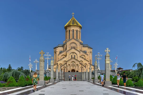 圣三一大教堂-第比利斯, 格鲁吉亚 — 图库照片