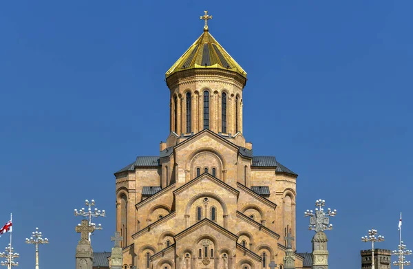 Catedral de la Santísima Trinidad - Tiflis, Georgia — Foto de Stock