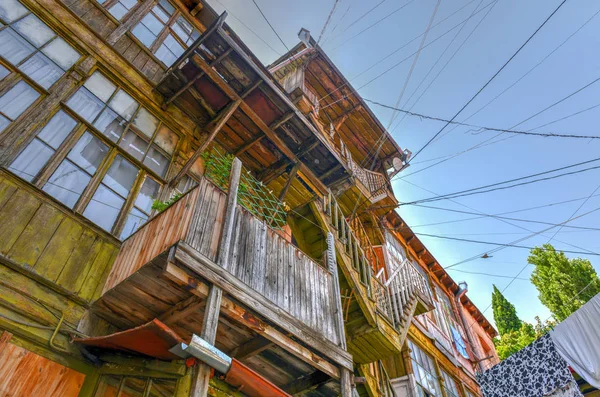 Old House-Tbilisi, Georgië — Stockfoto