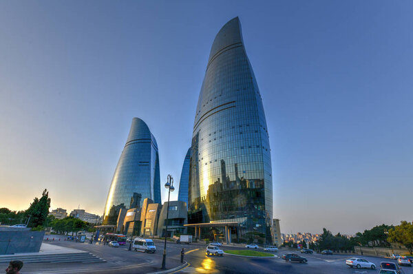 Пламенные башни - Баку, Азербайджан
