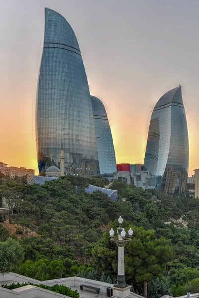 Flame Towers-Bakü, Azerbaycan