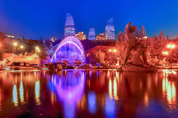 Flame Towers - Baku, Azerbaijan — Stock Photo, Image