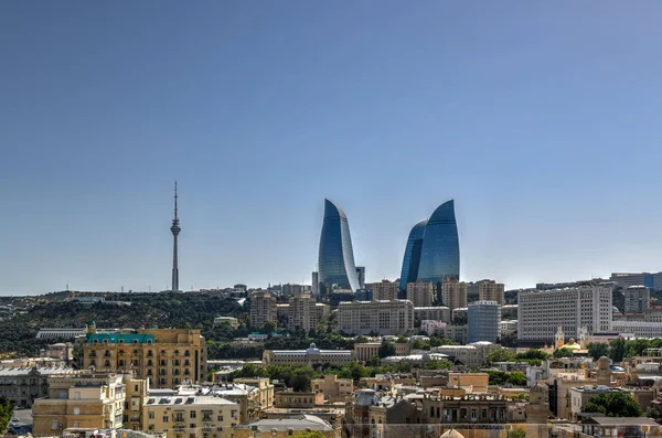 Bakú, Azerbaiyán - Skyline — Foto de Stock