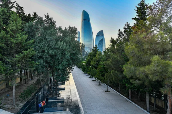 Cidade de Baku, Azerbaijão — Fotografia de Stock