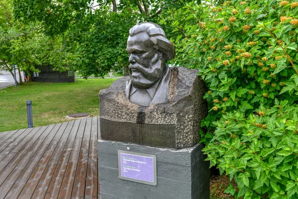 Marx Sculpture - Moscow, Russia — Stock Photo, Image