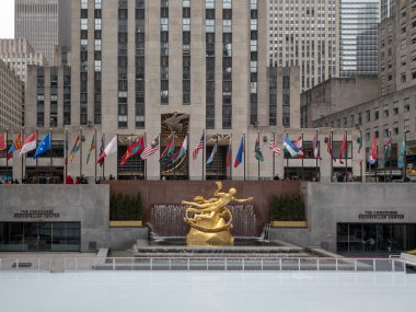 Prometheus Heykeli -Rockefeller Merkezi