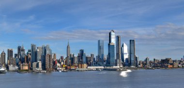 new Jersey'den Manhattan skyline