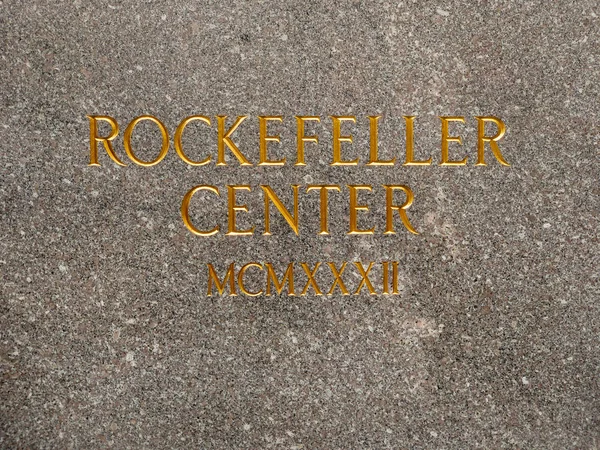 Rockefeller Center - New York City — Stock Photo, Image