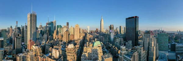 Центр Манхэттена - Нью-Йорк — стоковое фото