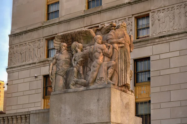 Palacio de Justicia del Condado del Bronx - Ciudad de Nueva York — Foto de Stock