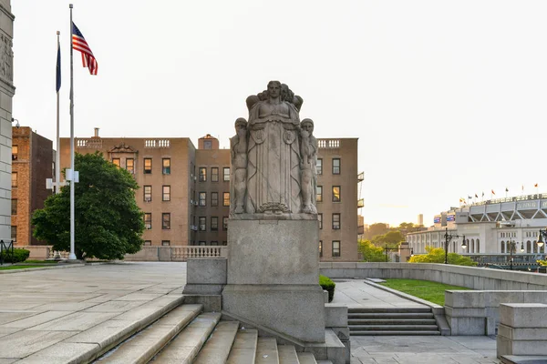 Palacio de Justicia del Condado del Bronx - Ciudad de Nueva York — Foto de Stock