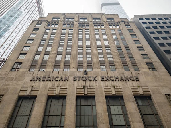 American Stock Exchange - New York — Stock Photo, Image